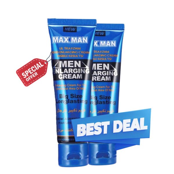 Maxman Blue Titan Men gel for Timings - Bundle - Image 2