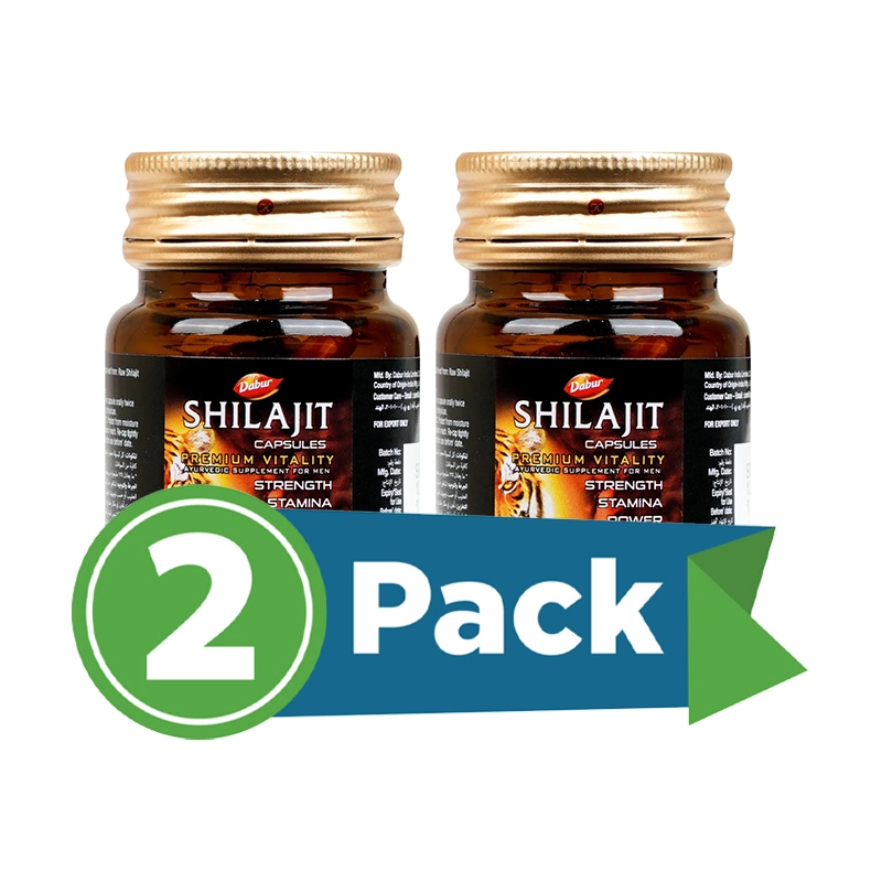 2x Bottles - Original Shilajit 30x2 Capsule Darbur - Image 2